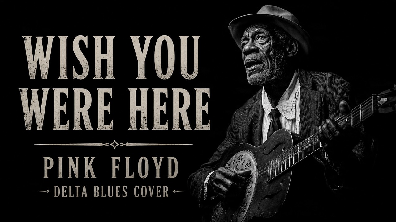 Wish You Were Here &ndash; Dark Acoustic Delta Blues Harmonica Cover