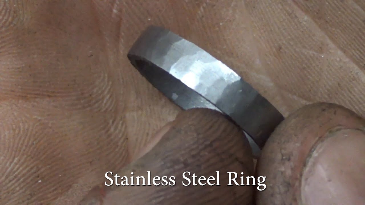 Turning and Forging a Stainless Steel Ring