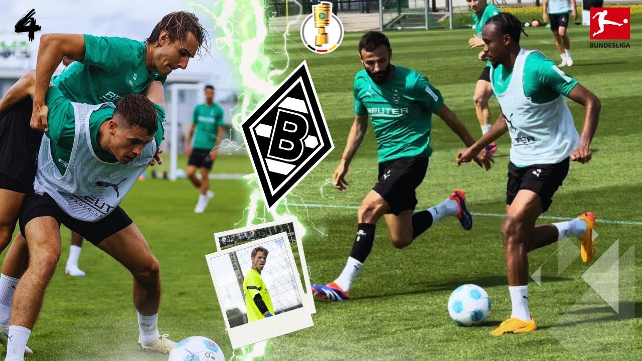 Gladbach Trainings-Vlog🔥Die Borussia bereit fürs erste Testspiel🤔⚽️