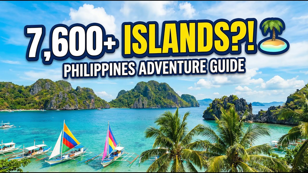 Why the Philippines' 7,600 Islands Are Impossible to Explore  🏝️