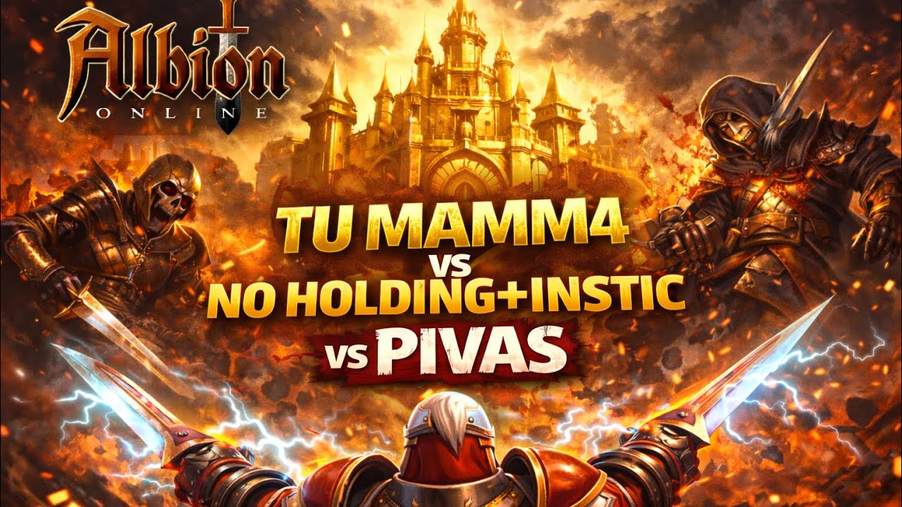 Albion Online: 22%TU MAMMA VS 31%NO HOLDING +INSTIC VS PIVAS