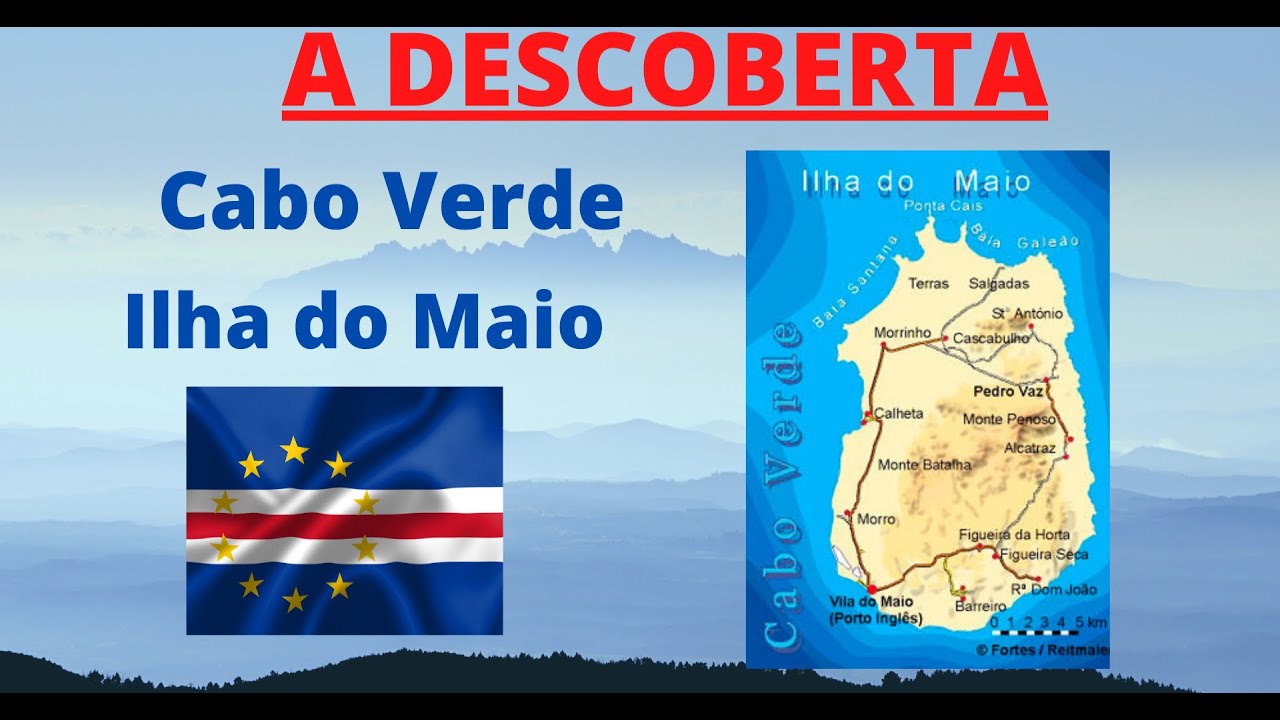 Ilha do Maio - Cabo Verde - A Descoberta - 🏞🌴🇨🇻