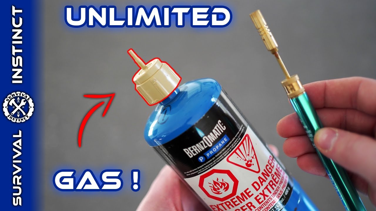 Best way to refill a butane lighter or torch.