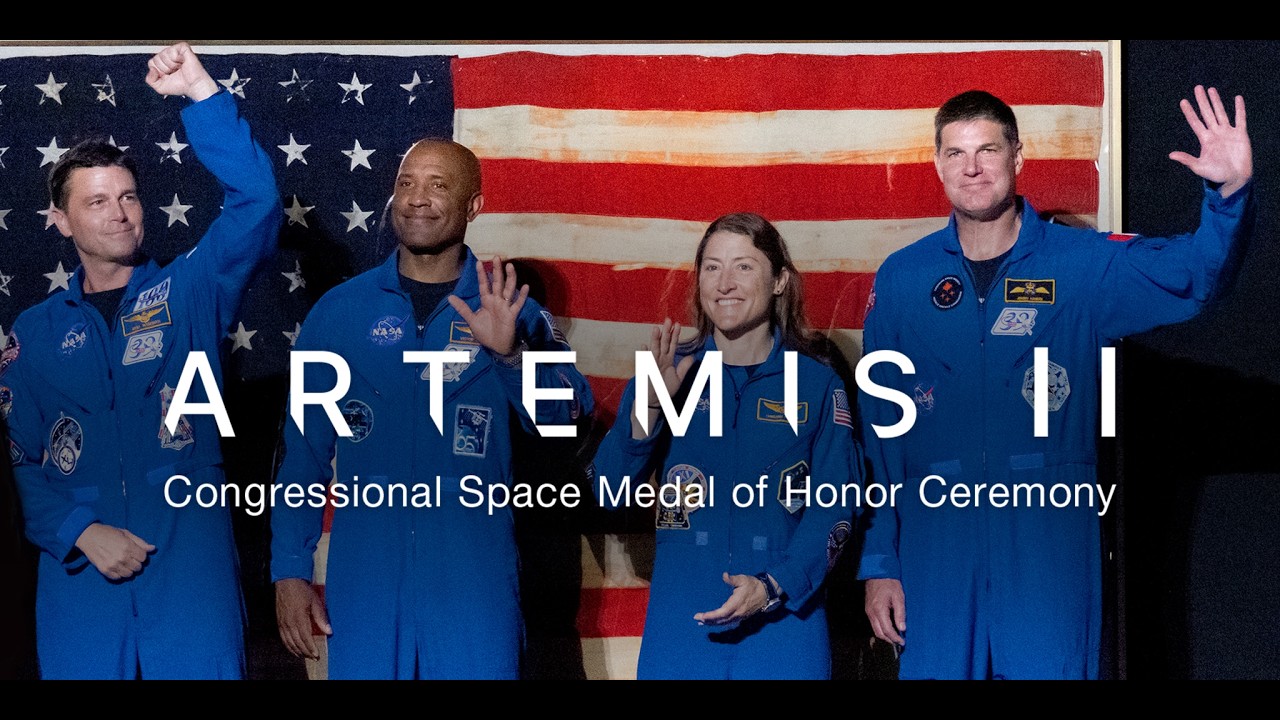 Artemis II Congressional Space Medal of Honor Ceremony