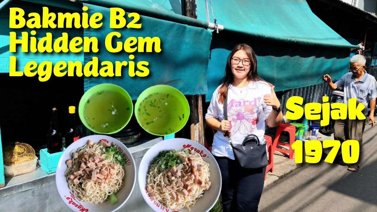 Bakmie B2 Gerobakan Tanpa Nama Hidden Gem Legendaris Murah Dan Enak