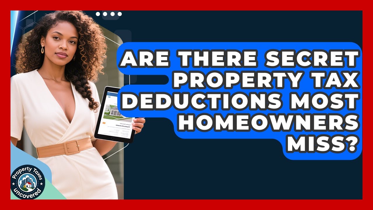 Are There Secret Property Tax Deductions Most Homeowners Miss? - Property Taxes Uncovered