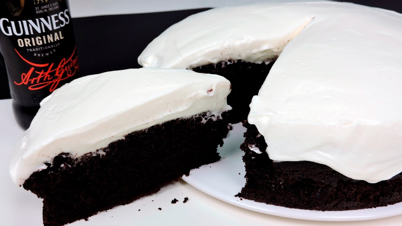 TARTA GUINNESS (pastel de chocolate y cerveza Guinness)