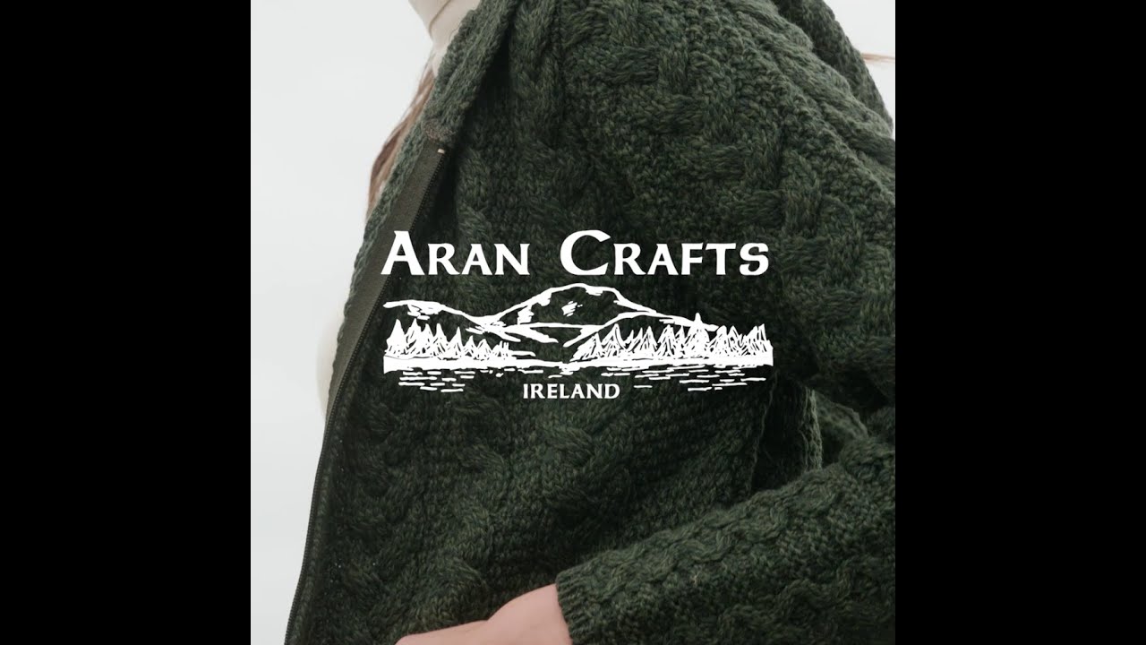 Hooded Coat With Celtic Knot Zipper
