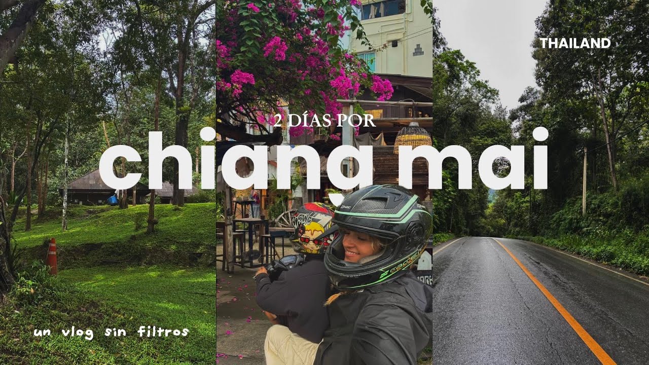 48H por el NORTE de TAILANDIA - moto, mercados nocturnos y mucha lluvia 