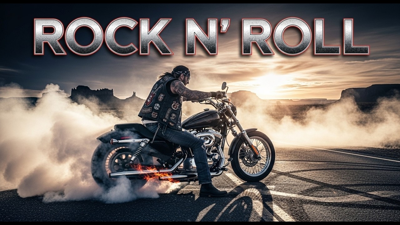 Best Music Ride 'N Rock 🎸 Whiskey Wheels 🏍️ Outlaw Riders of the Open Highway