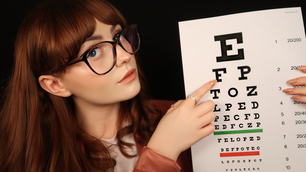 [ASMR] Eye Examination Roleplay - Light Triggers and Personal Attention
