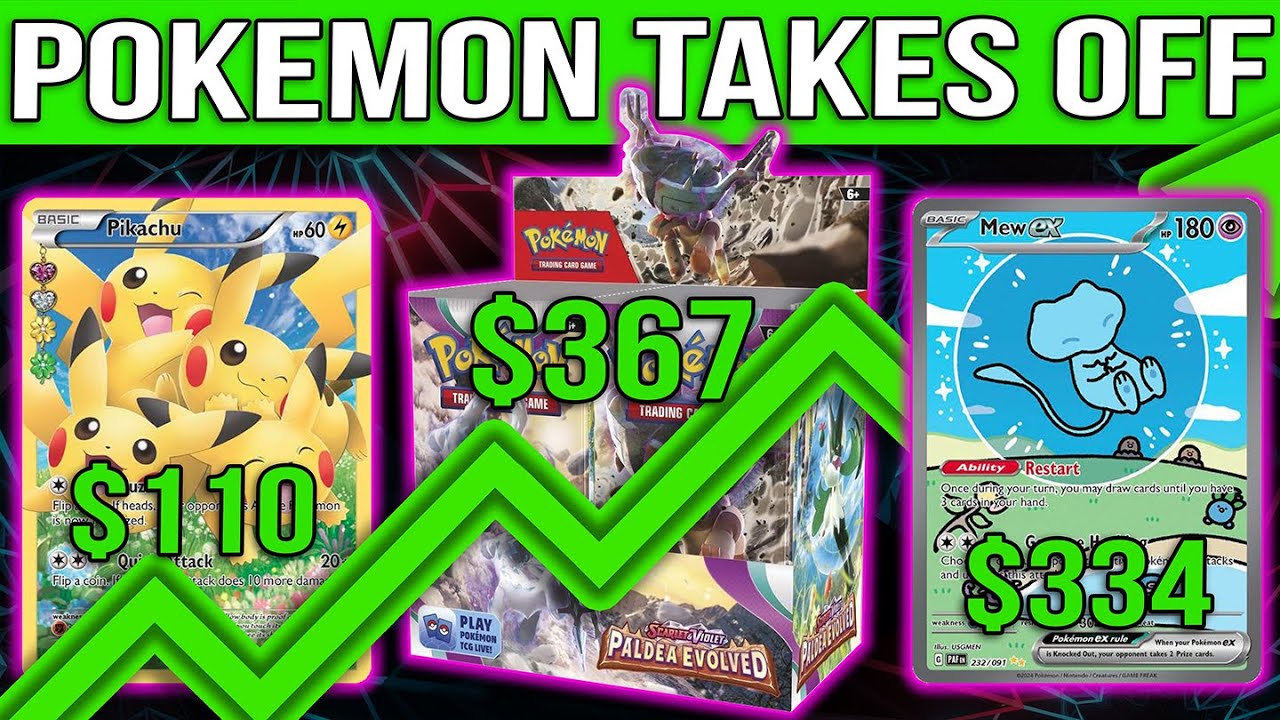 Pokemon Prices Take Off Again