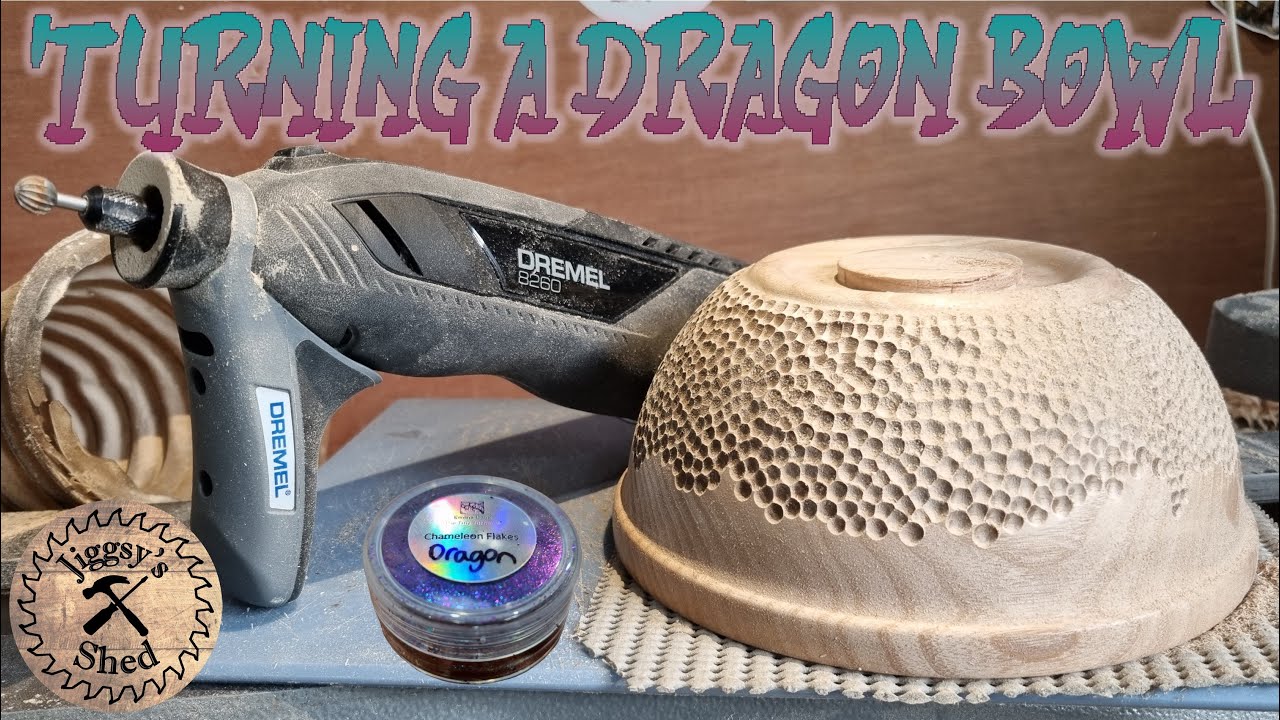 Woodturning| The Dragon Bowl