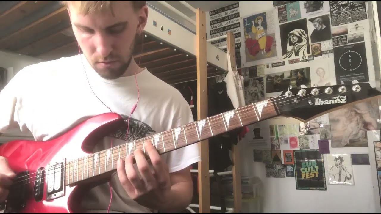 Fall of Minerva - The Weaknesses of a Coward (Guitar Cover)
