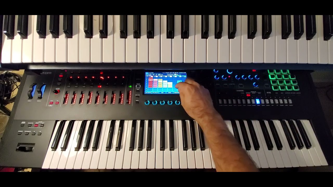 THE CURE - CLOSE TO ME - Song Build-up on Roland Fantom