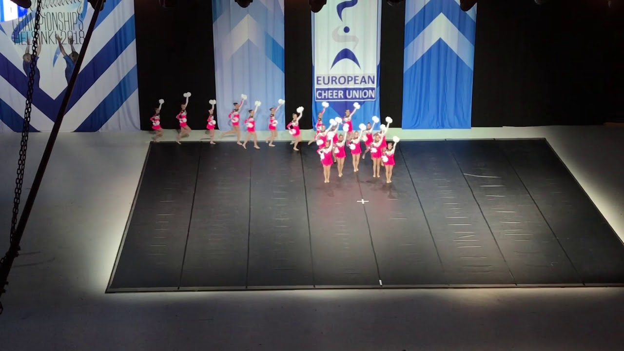 Zvezdy, Russian Federation, Junior Freestyle Pom Champion, EM 2018 Helsinki