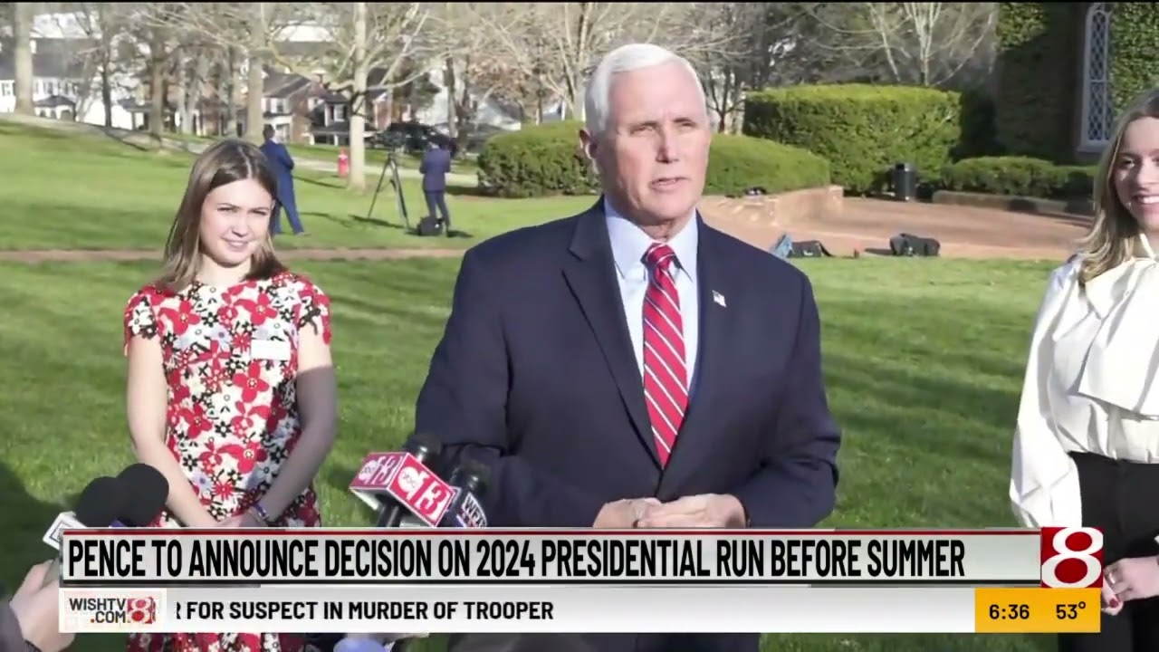 Mike Pence to announce decision on 2024 presidential run by summer