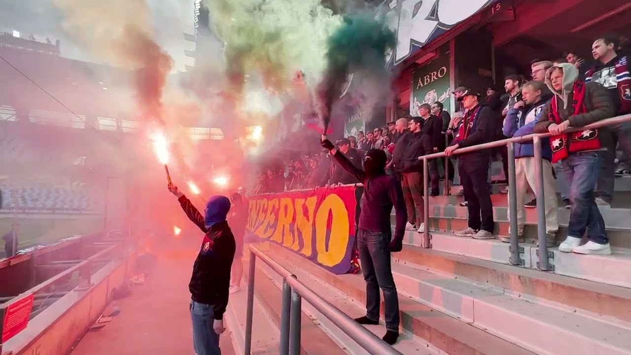 Östra stå, våren 2023