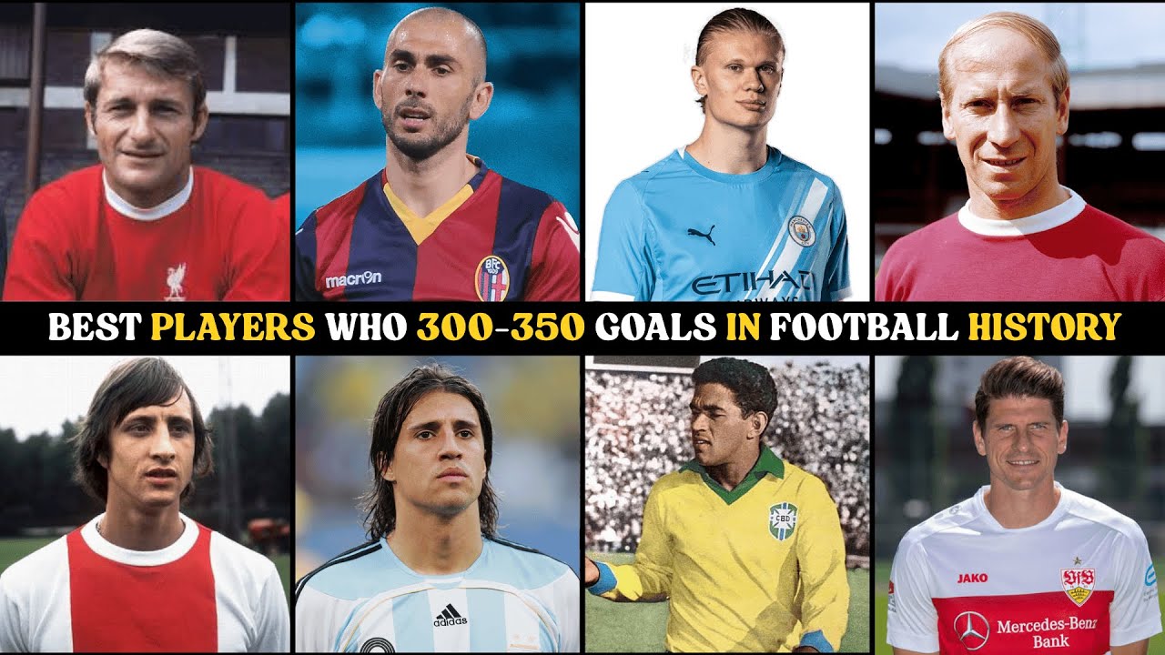 BEST PLAYERS WHO SCORED 300-350 GOALS IN FOOTBALL HISTORY