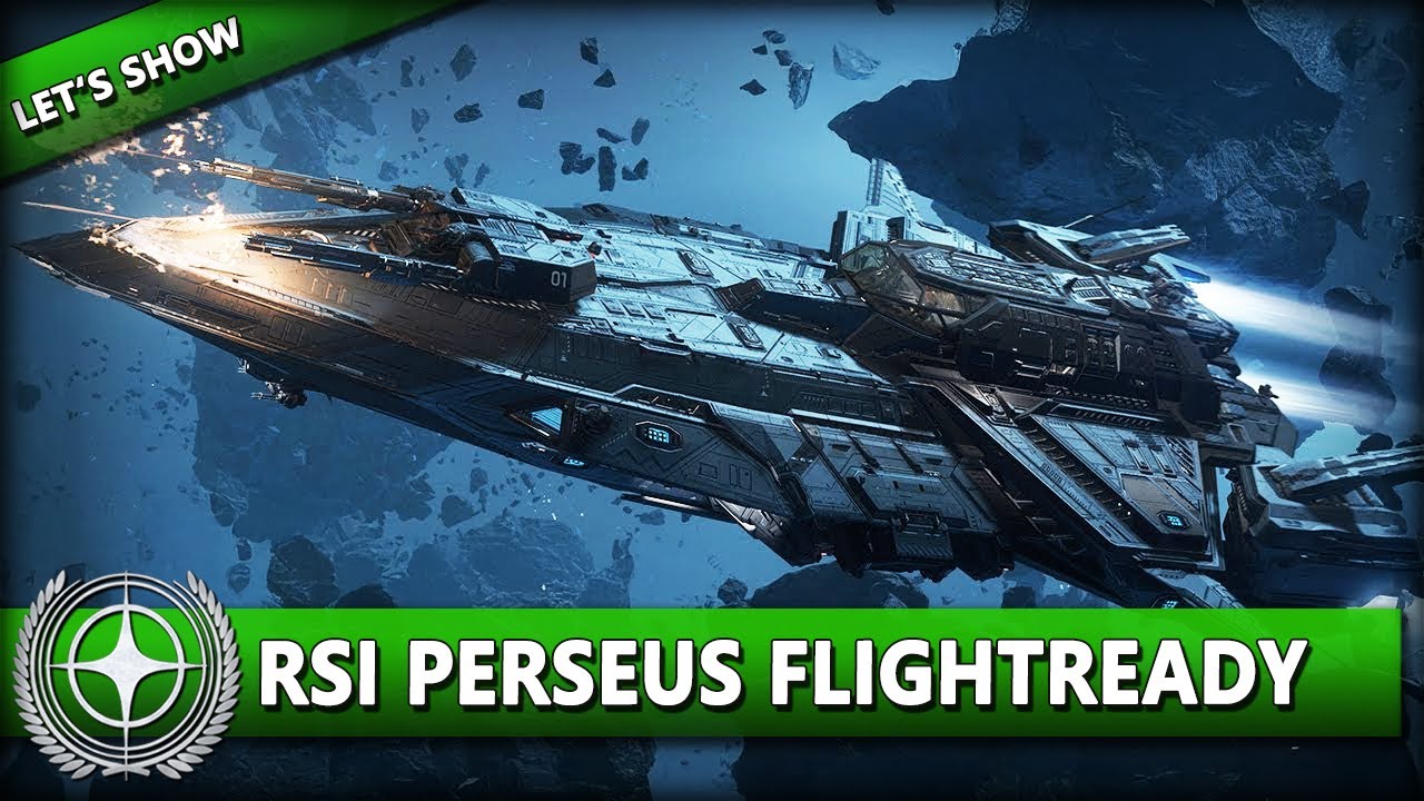 RSI PERSEUS FLIGHTREADY ⭐ STAR CITIZEN 4.4 [Let's Show] Deutsch/German