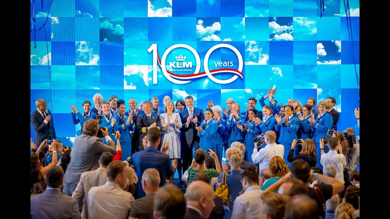XSAGA & Start KLM 100 jaar - Aankomst Dreamliner
