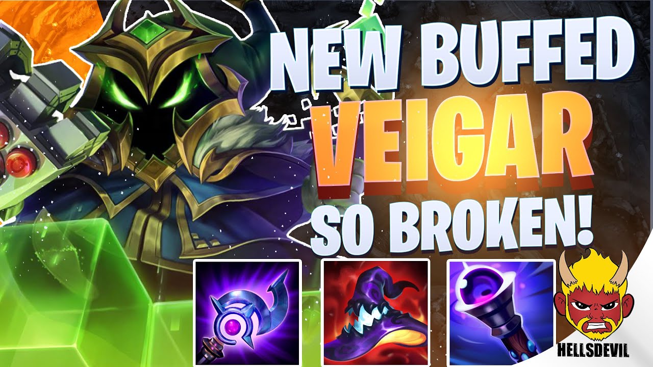 WILD RIFT | *NEW* BUFFED VEIGAR IS SO BROKEN! | Challenger Veigar Gameplay | Guide & Build
