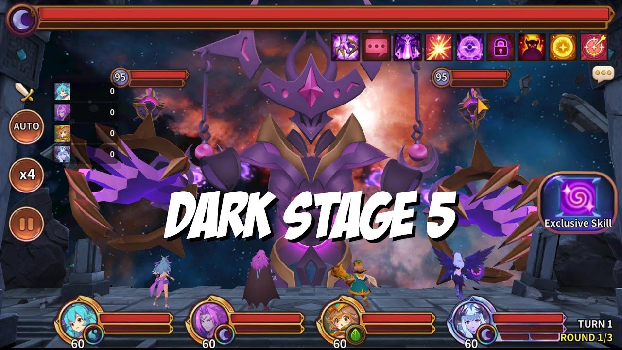 Dark Void Dungeon Stage 5! | Monster Super League