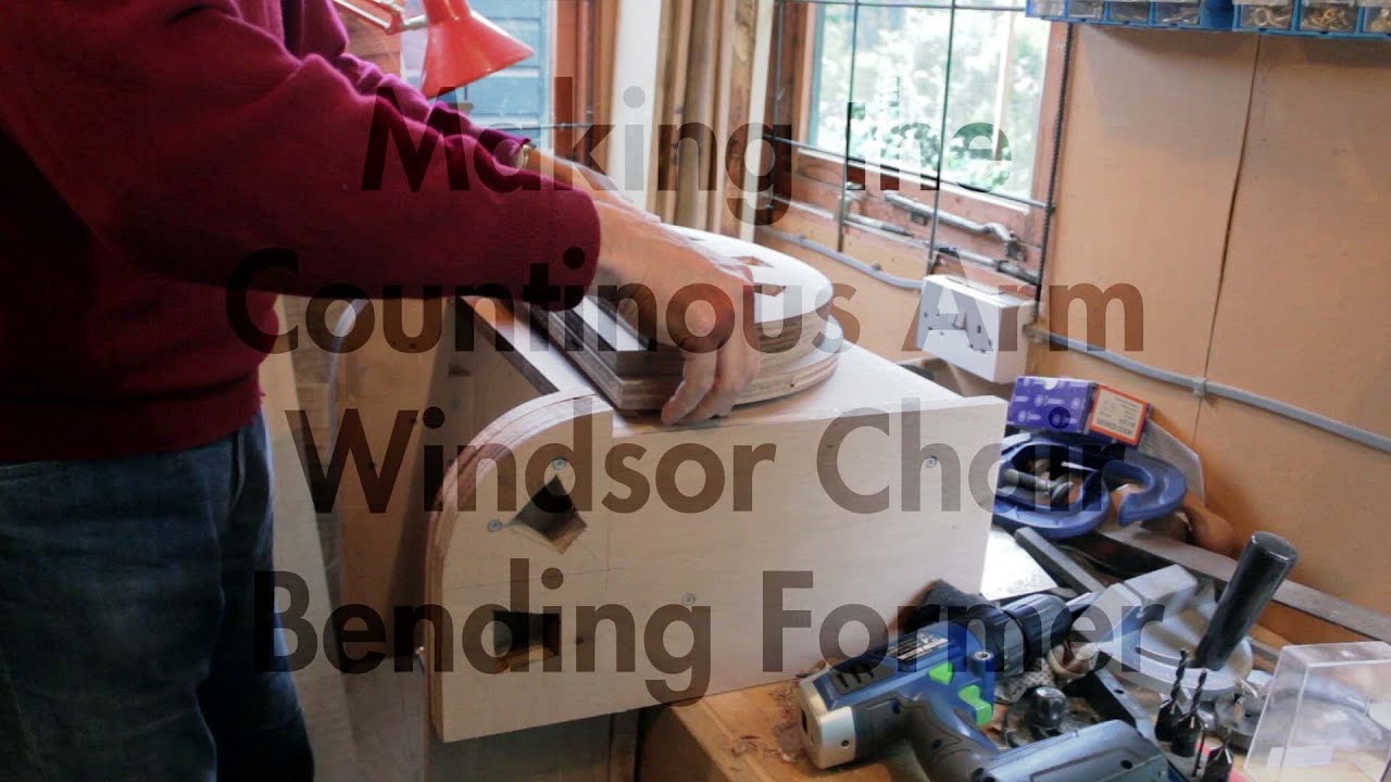 Steam Bending - Making the Continuous Arm Windsor Chair Bending Former