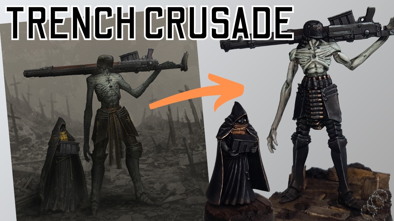 Painting Trench Crusade Minis
