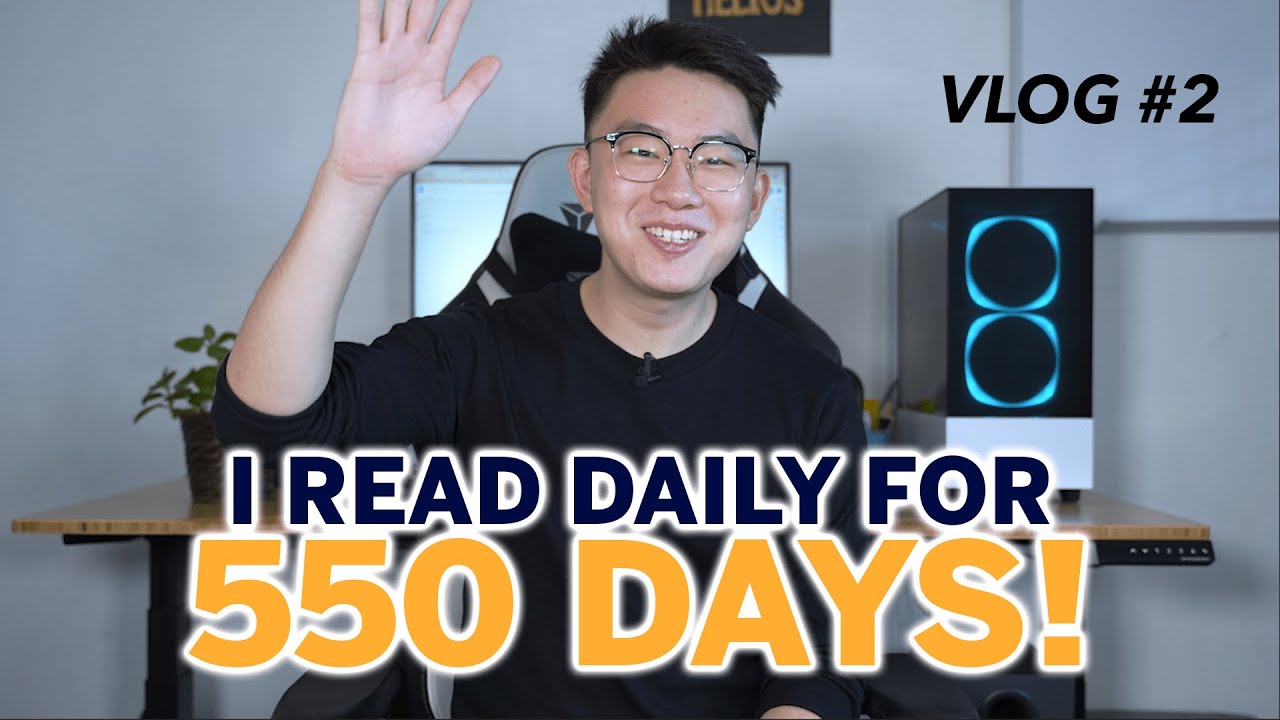 I read everyday for 550 days | Life of a Singaporean Financial Advisor #02