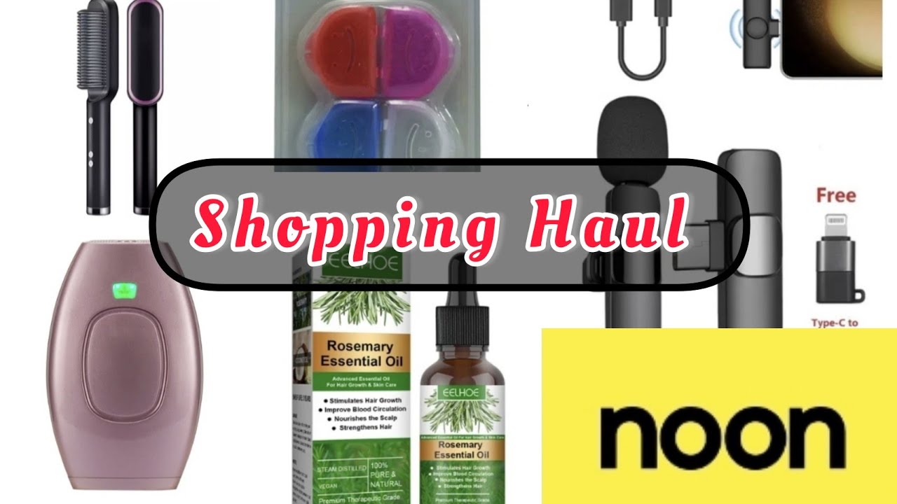Largest Noon Shopping Haul Received January 2025 / Noon App worth it or not