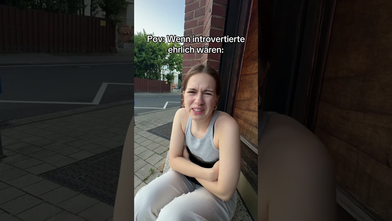 Wenn introvertierte ehrlich w&auml;ren 😎 #comedy #introvertiert