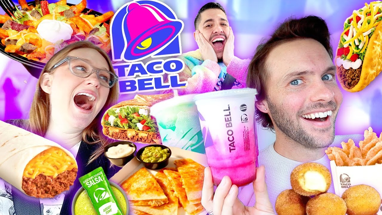 Tasting VIRAL TACO BELL Menu Items!!!