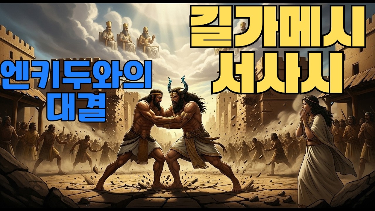 길가메기 서사시 - 영웅의 탄생과 우정