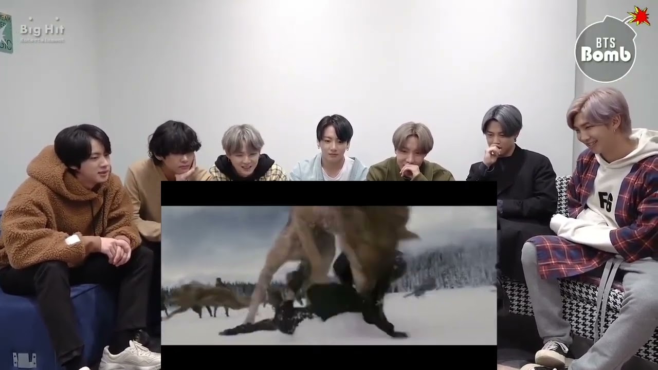 Bts react a twilight wolves