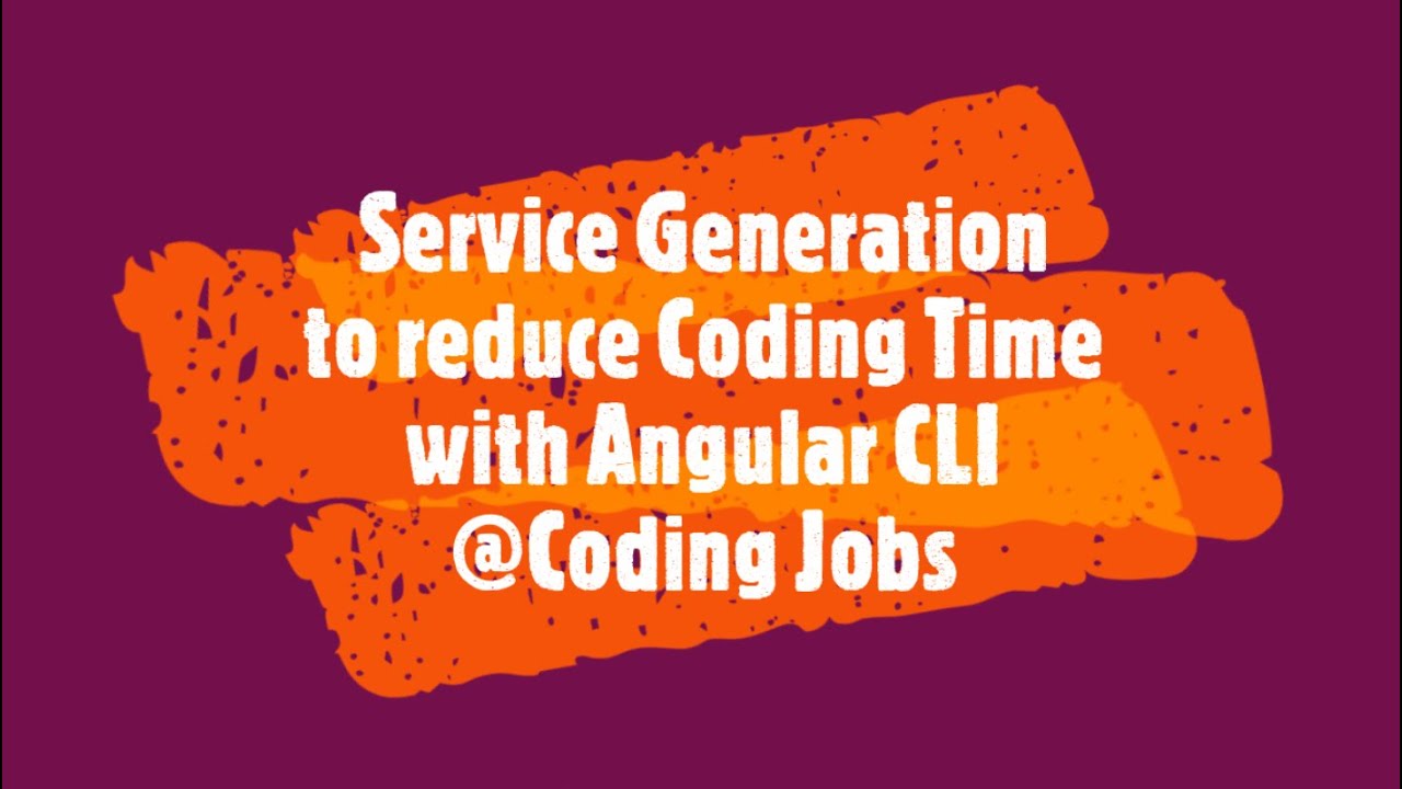 Boost developer productivity using Angular CLI service generation in 2023