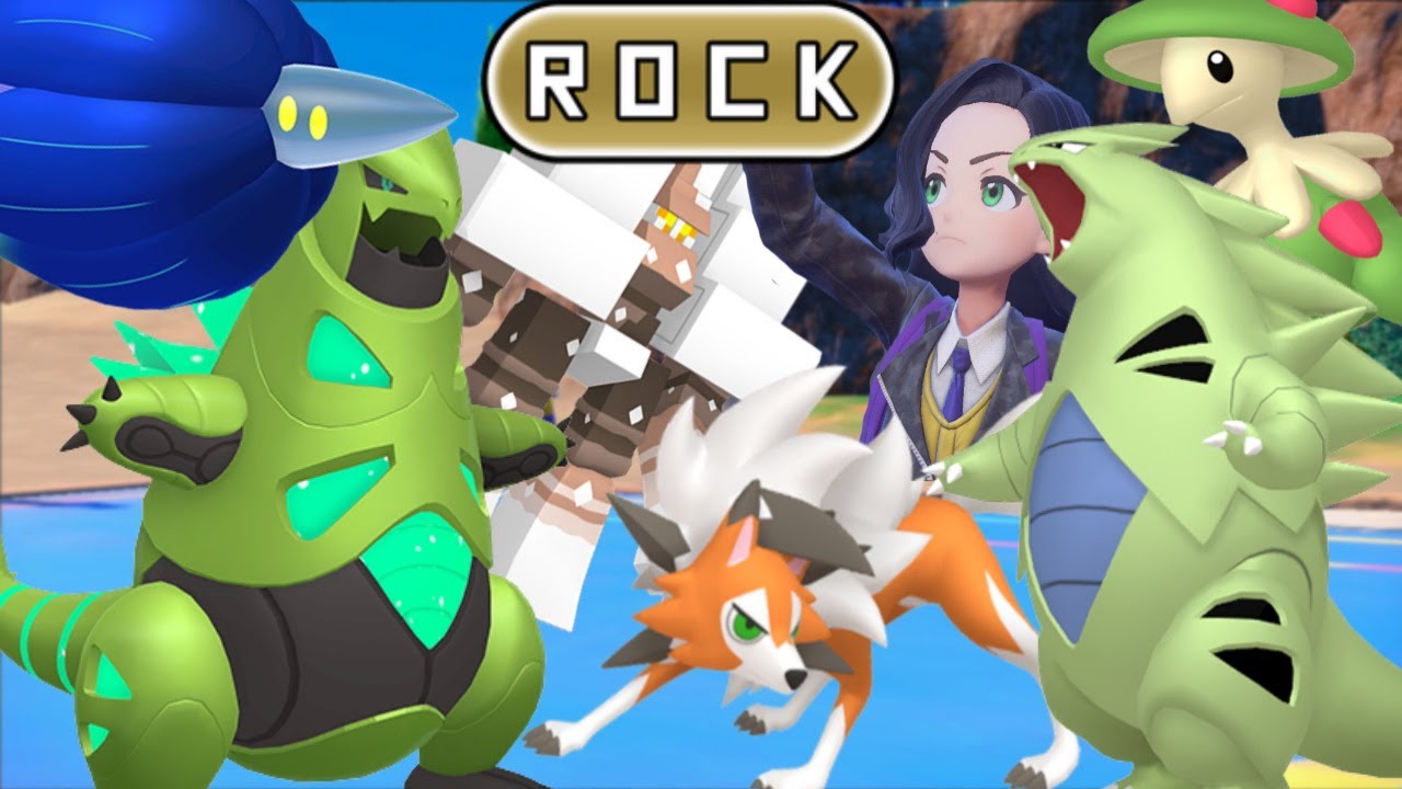 Tyranitar + Iron Thorns Monotype Rock Team in VGC 2023!