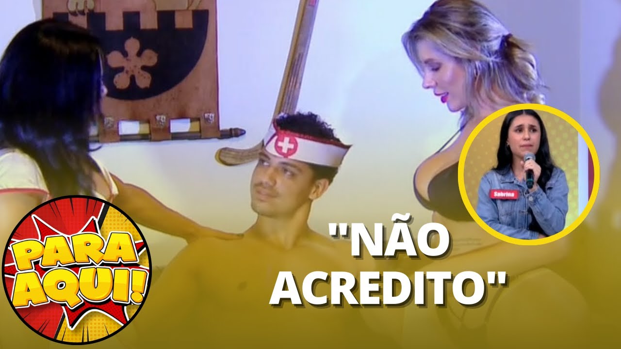 De personal a enfermeiro: testado veste fantasia e esposa n&atilde;o acredita: 
