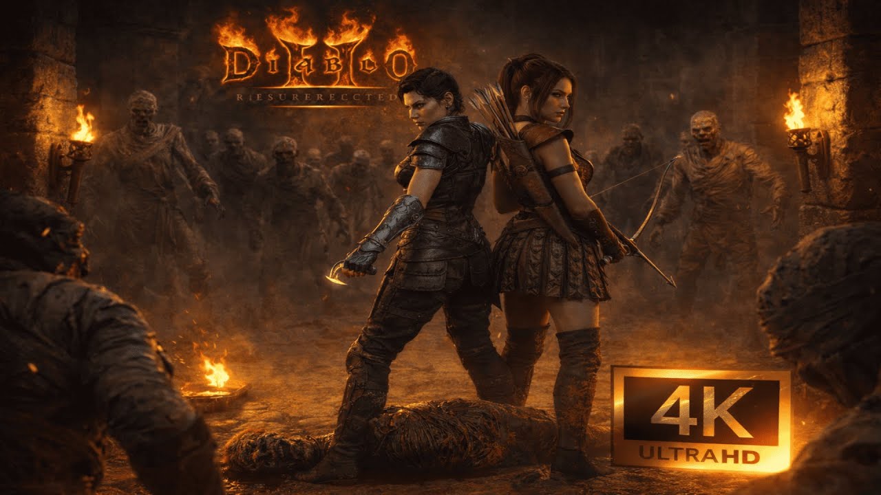 Diablo II: Resurrected 4K UHD [GER] | Lets Play | #17. Das verstehen die unter ewiger Ruhe