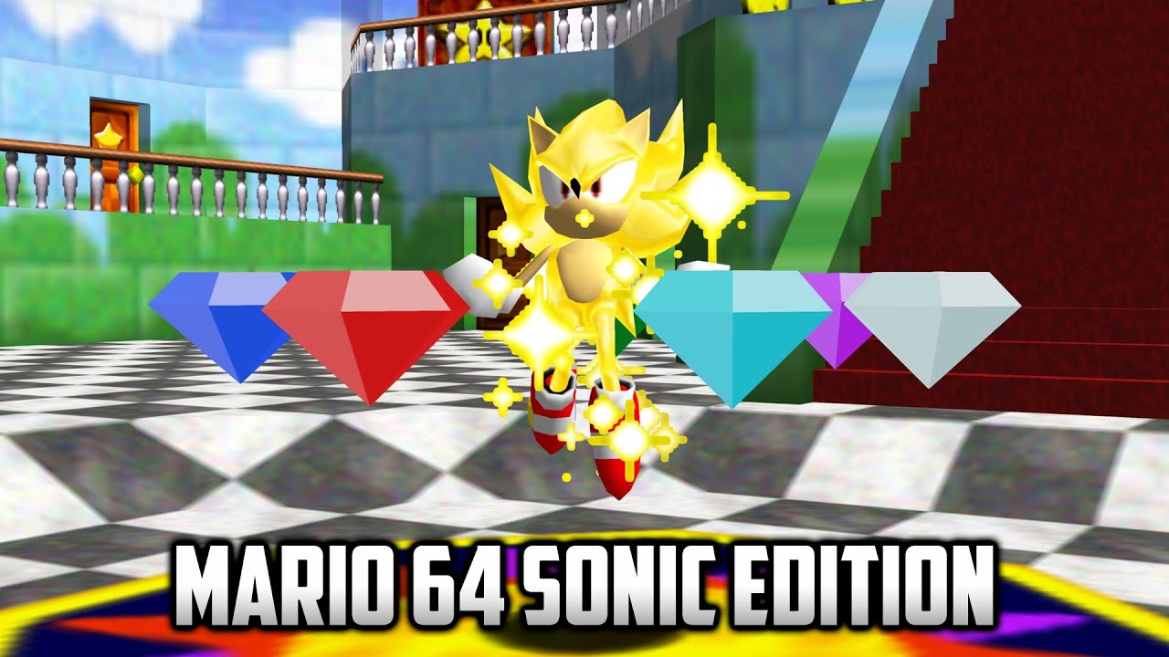 ⭐ Super Mario 64 - Mario 64 Sonic Edition v4.0