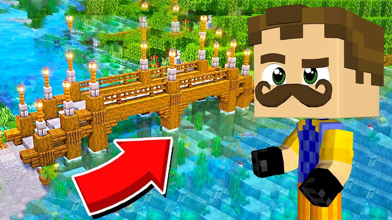 სუპერ ხიდი ავაშენეთ Minecraft-ში! Goatman #31