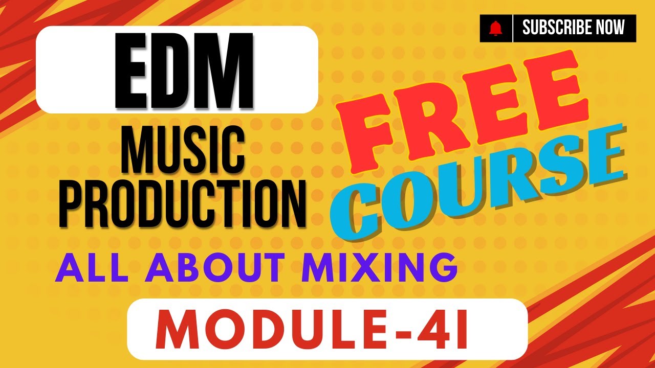 FL STUDIO 20 | FREE EDM COURSE | MODULE-4I | PROJECT BASIC PROCESSING | 2025