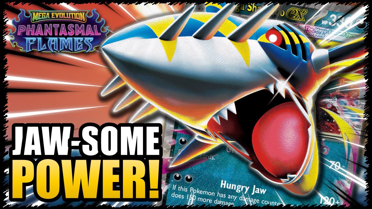 Mega Sharpedo ex — просто СУПЕР! — Phantasmal Flames