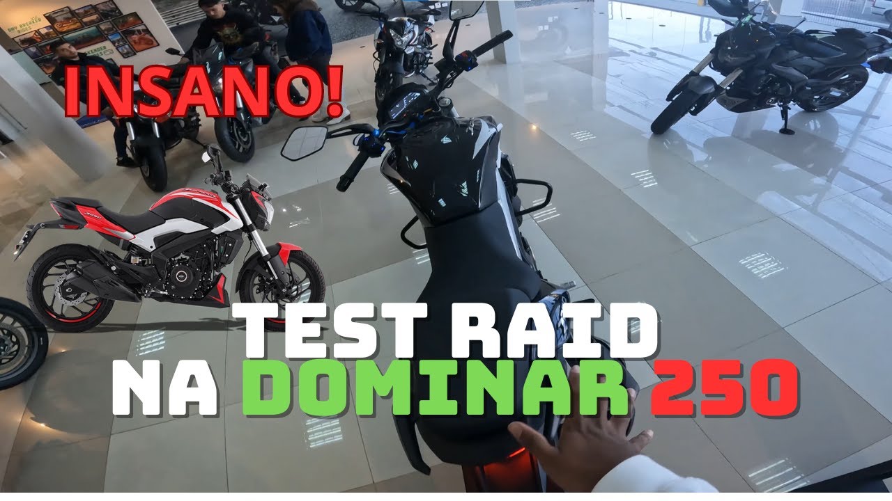 Test Ride Dominar 250!