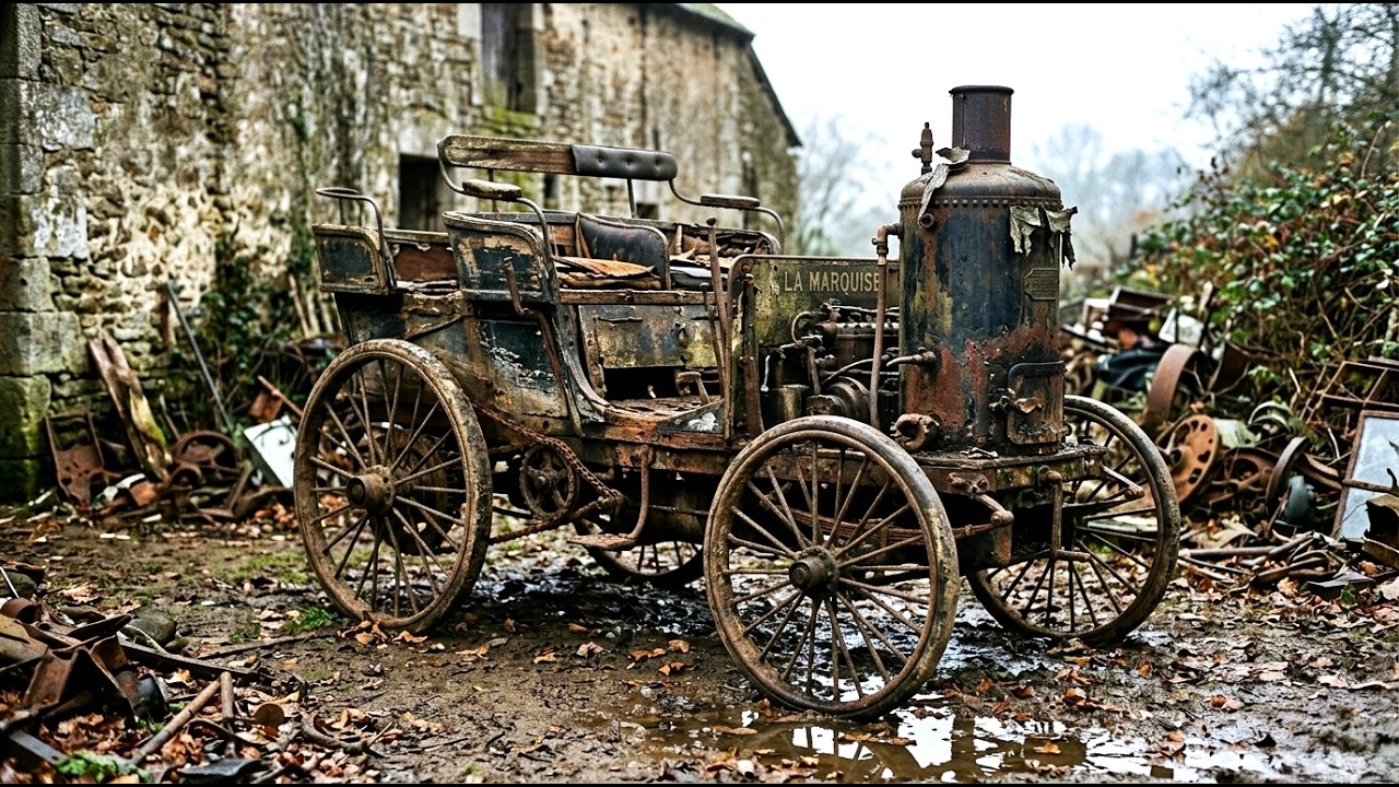Asmr Car Restoration! Full Restoration The World's Oldest Running Car (1884 La Marquise) to Royalty