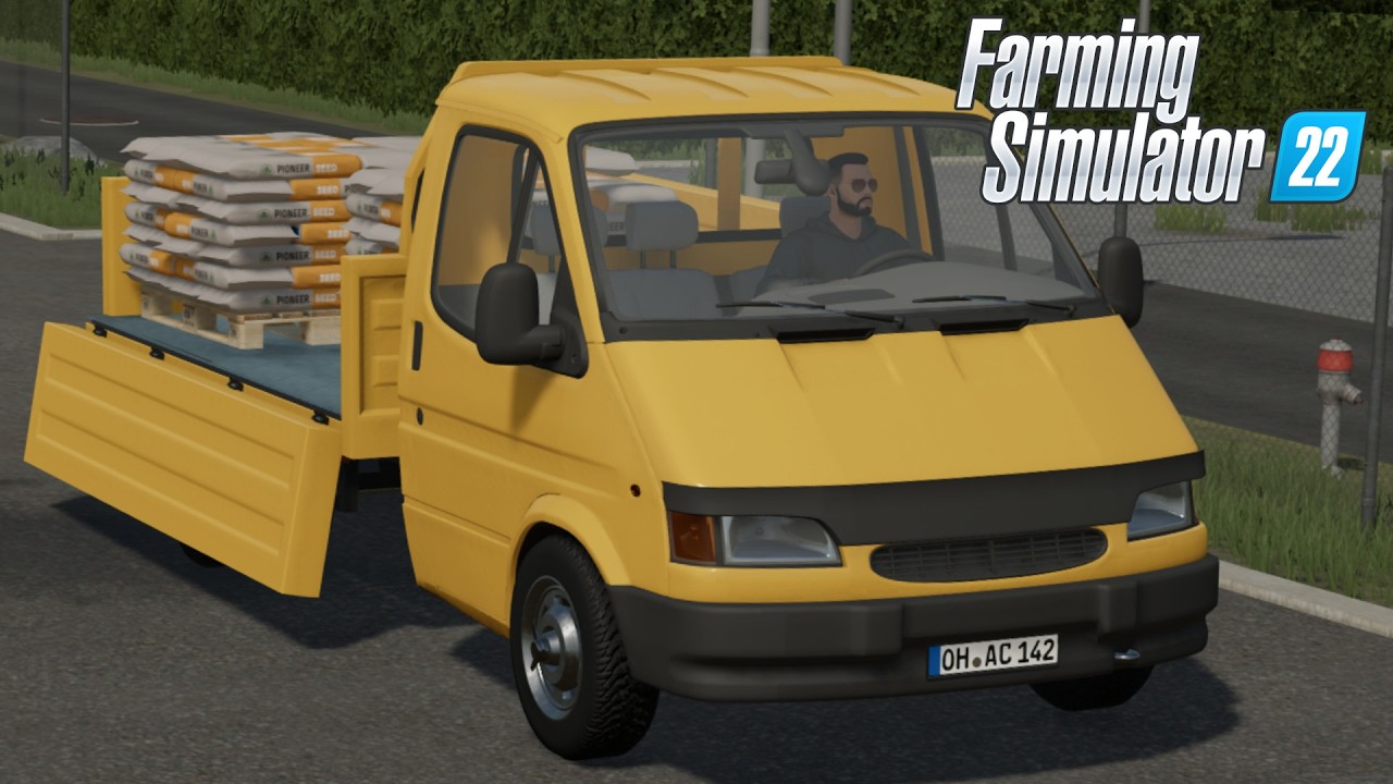 FS22 - Ford Transit MK3 - NEW CAR MOD for Farming Simulator 2022 ROLEPLAY