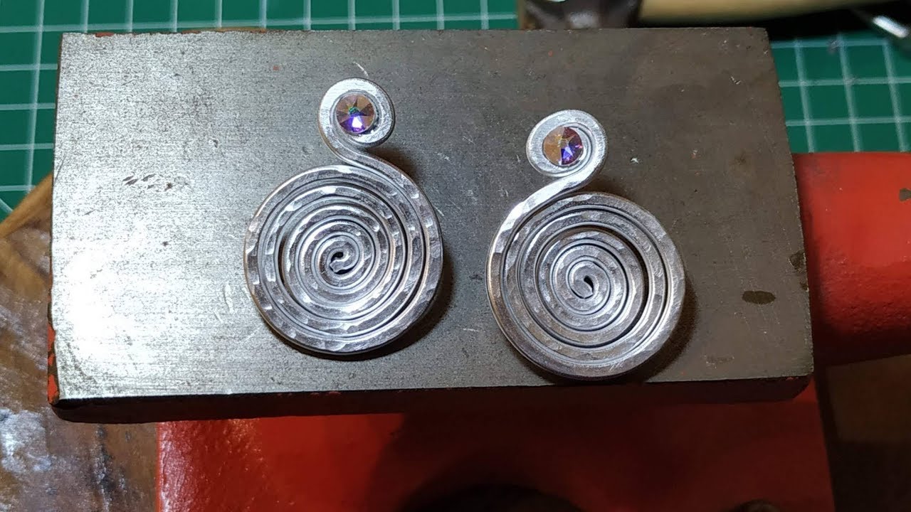 Orecchini a spirale - wire per principianti #03