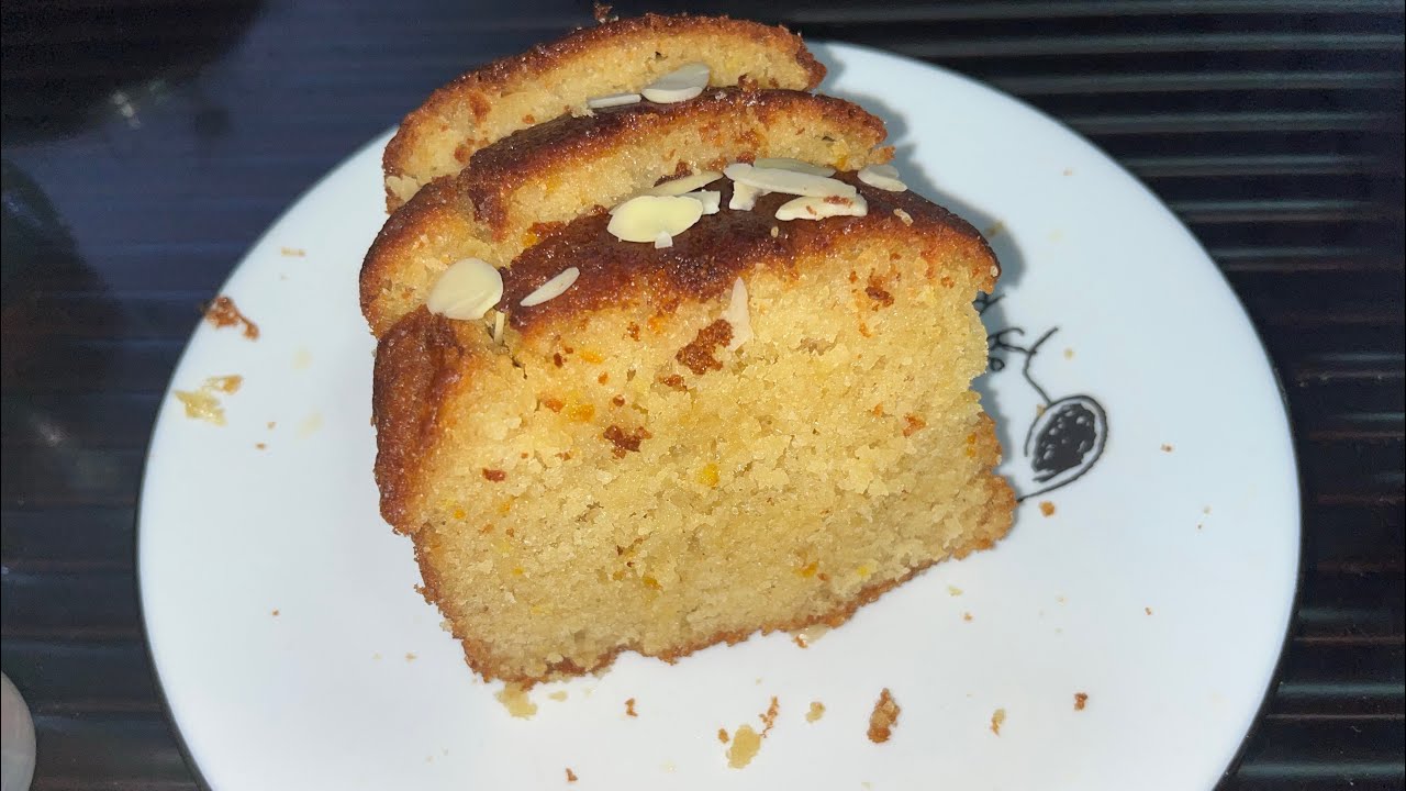 Almond orange blossom cake