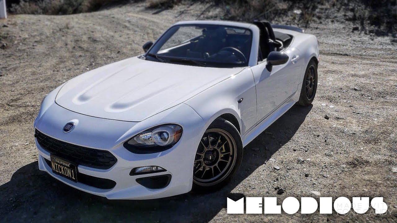 Fiat 124 Spider RAW - POV 'Bouquet Canyon Rd'