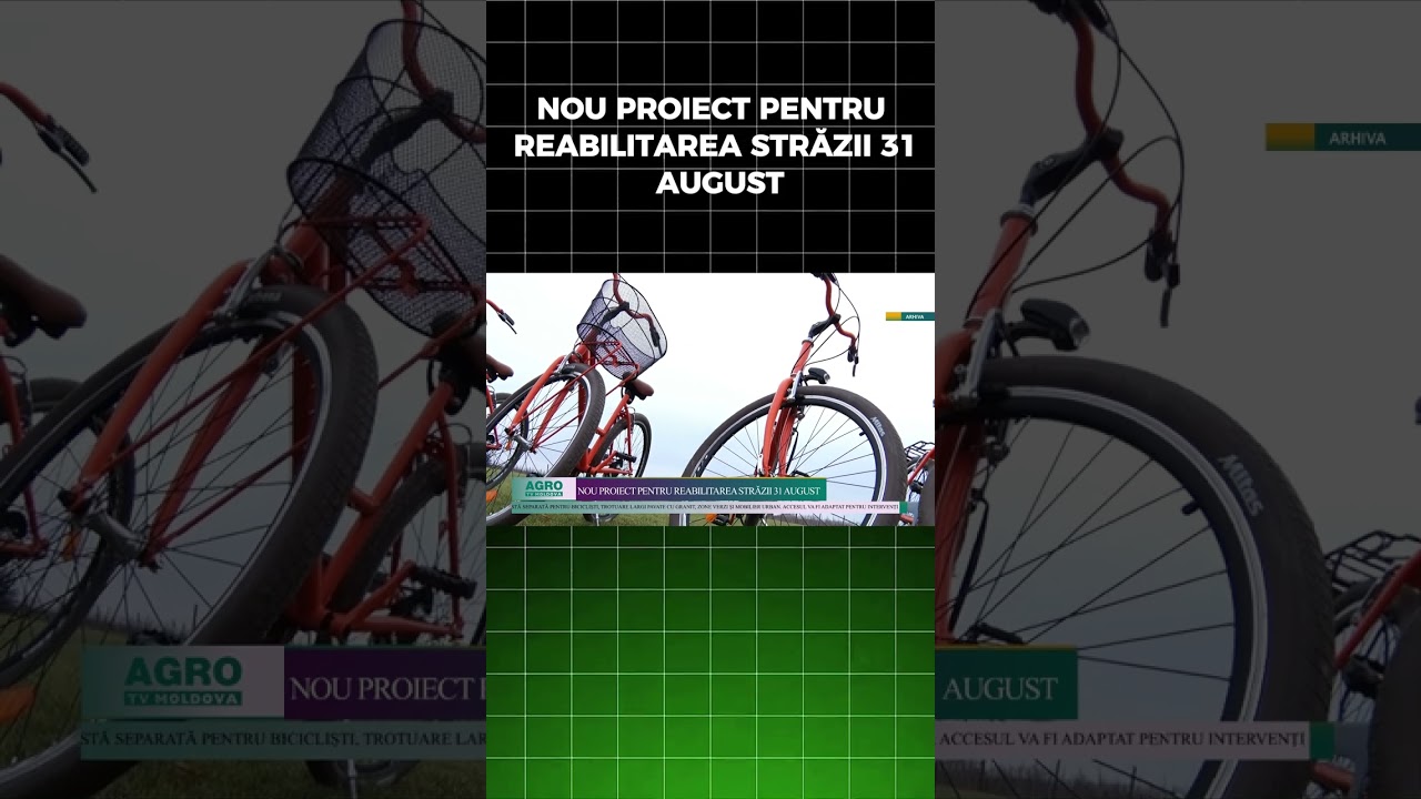 NOU PROIECT PENTRU REABILITAREA STRĂZII 31 AUGUST